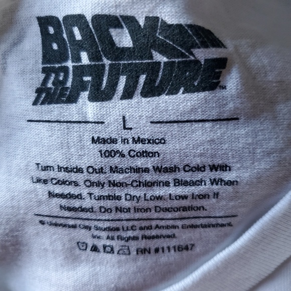 Back To The Future Vantage-Look Graphic Tee - Picture 5 of 5